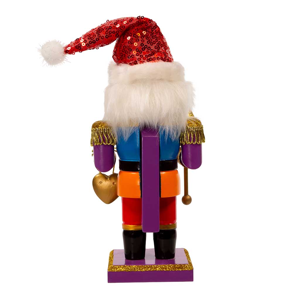 Pride Wooden Nutcracker 10"