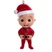 Cocomelon JJ with Santa Hat Ornament 3.5"