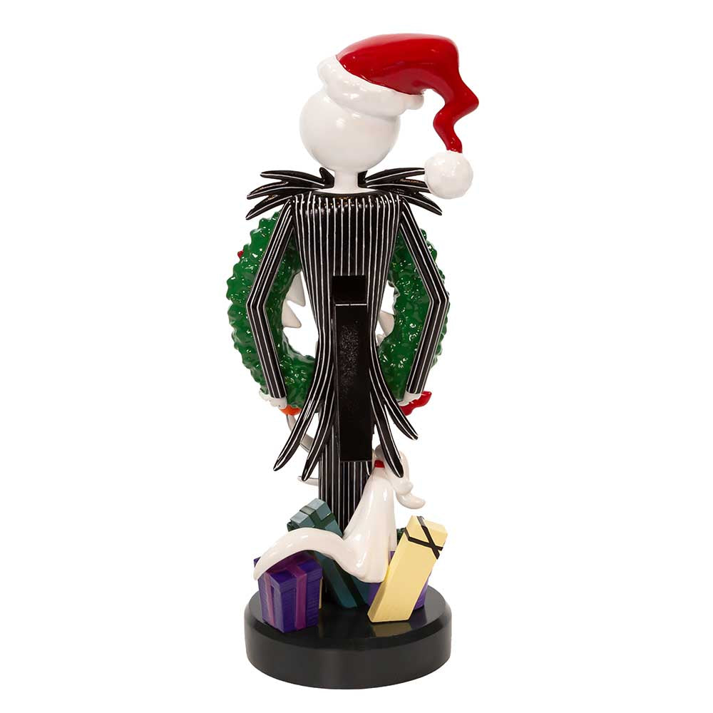 Nightmare Before Christmas Jack Skellington Wreath Nutcracker 10"