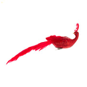 Red Long Tail Phoenix Clip-On Ornament 15"