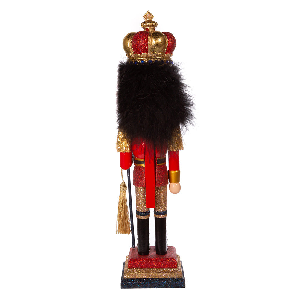Hollywood Red & Gold Nutcracker King 18"