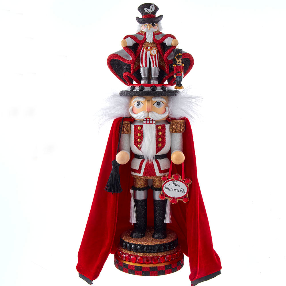 Hollywood Drosselmeyer Hat Nutcracker 18"