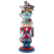 Hollywood Alice & Friends in Tea Cup Party Hat Nutcracker 24"