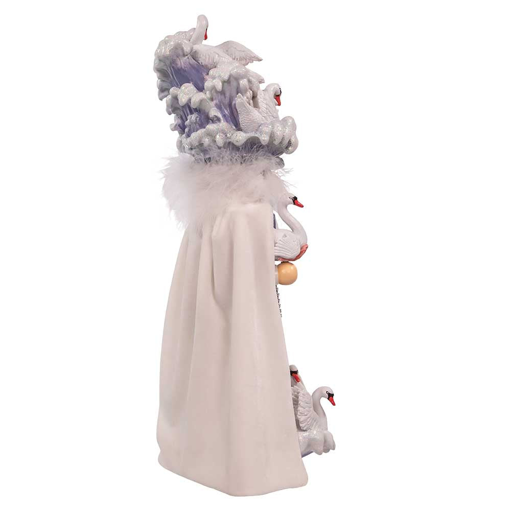 Hollywood 7 Swans Swimming Nutcracker 18"