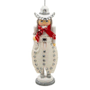 Hollywood Rhinestone Cowgirl Ornament 6"