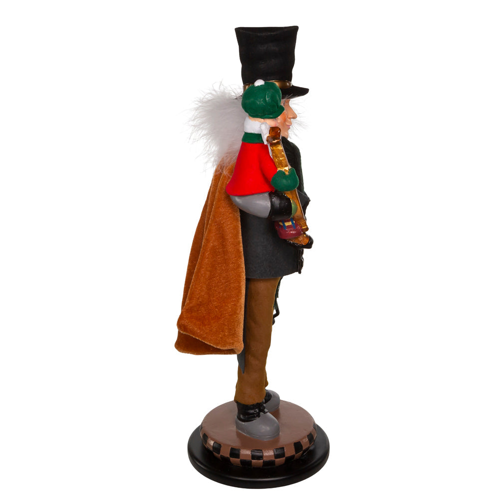 Bob Cratchit & Tiny Tim Nutcracker 17"