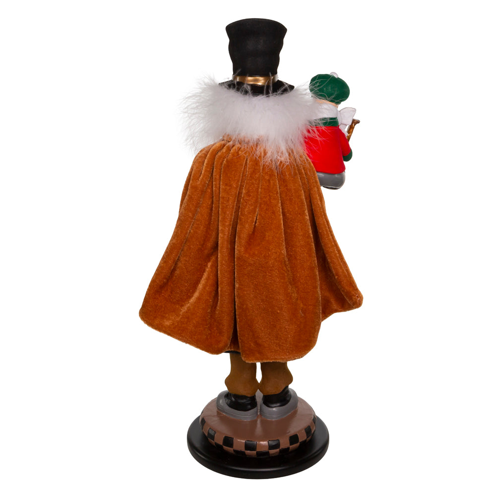Bob Cratchit & Tiny Tim Nutcracker 17"