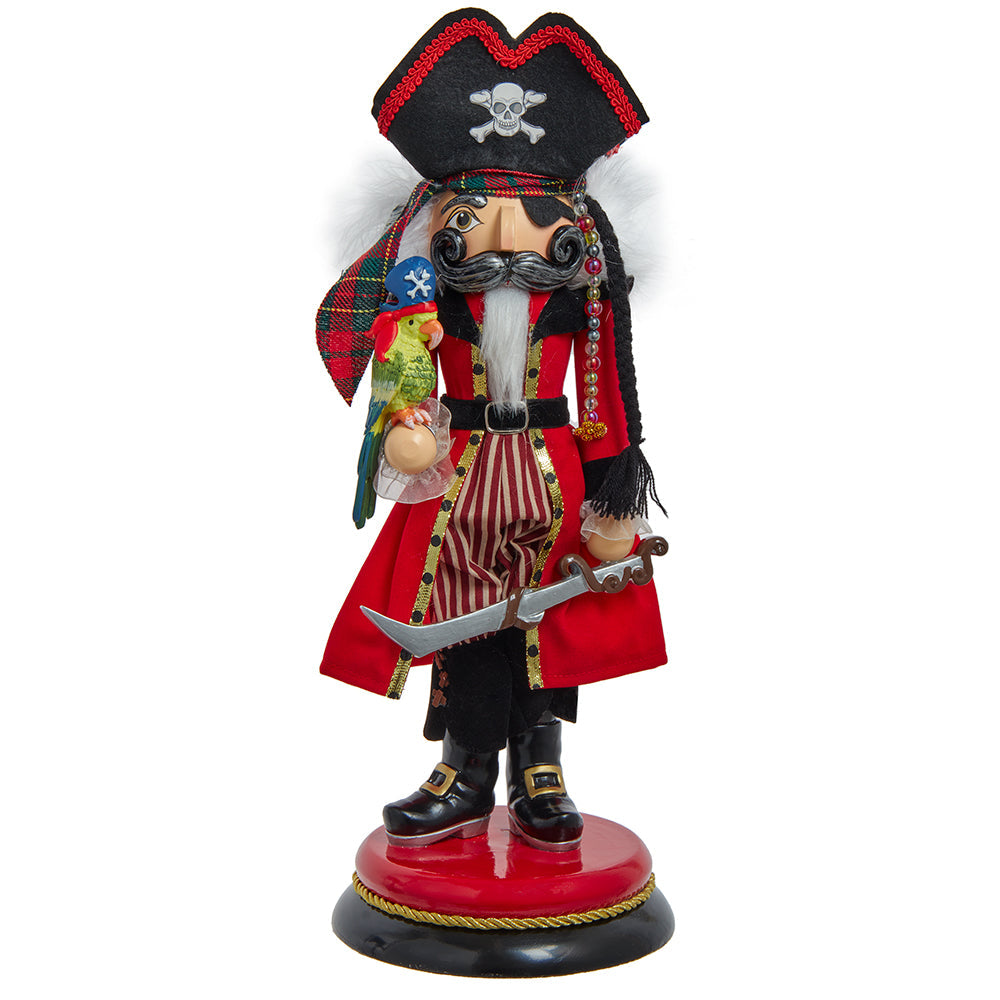 Hollywood Pirate Nutcracker 15"