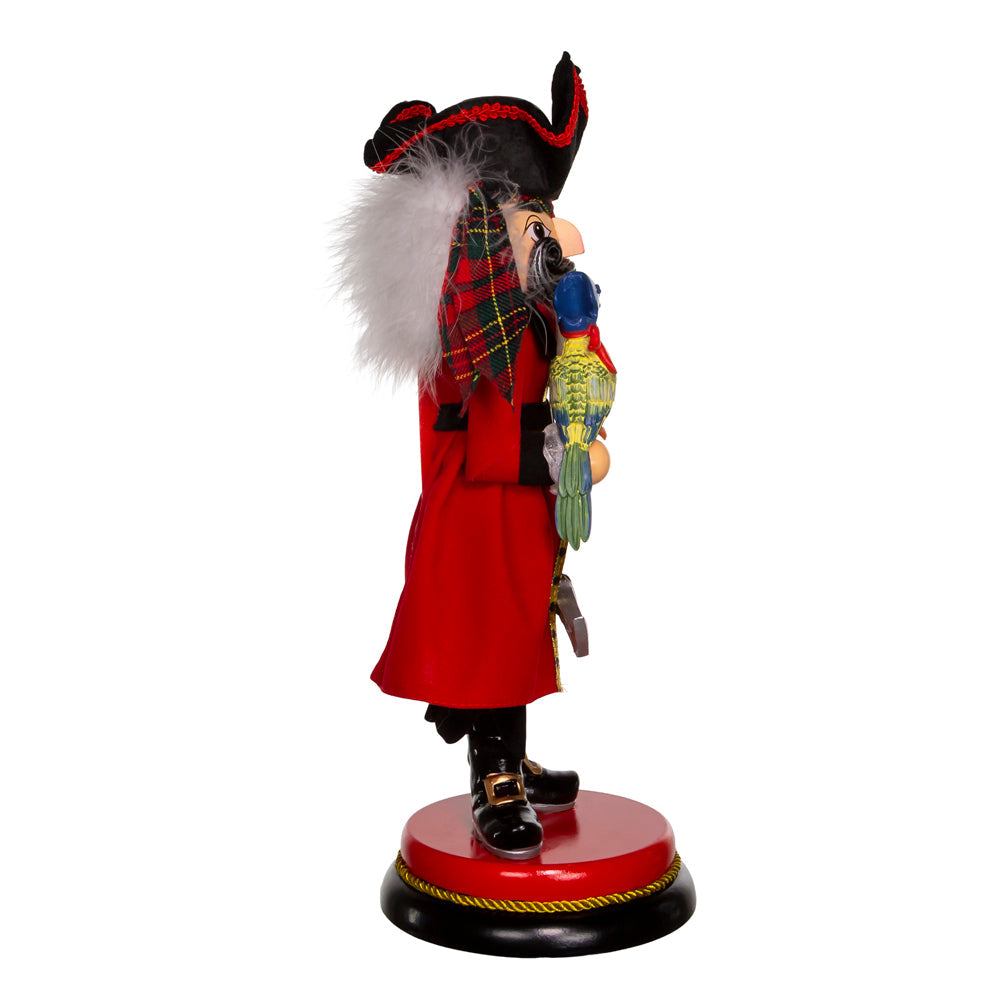 Hollywood Pirate Nutcracker 15"