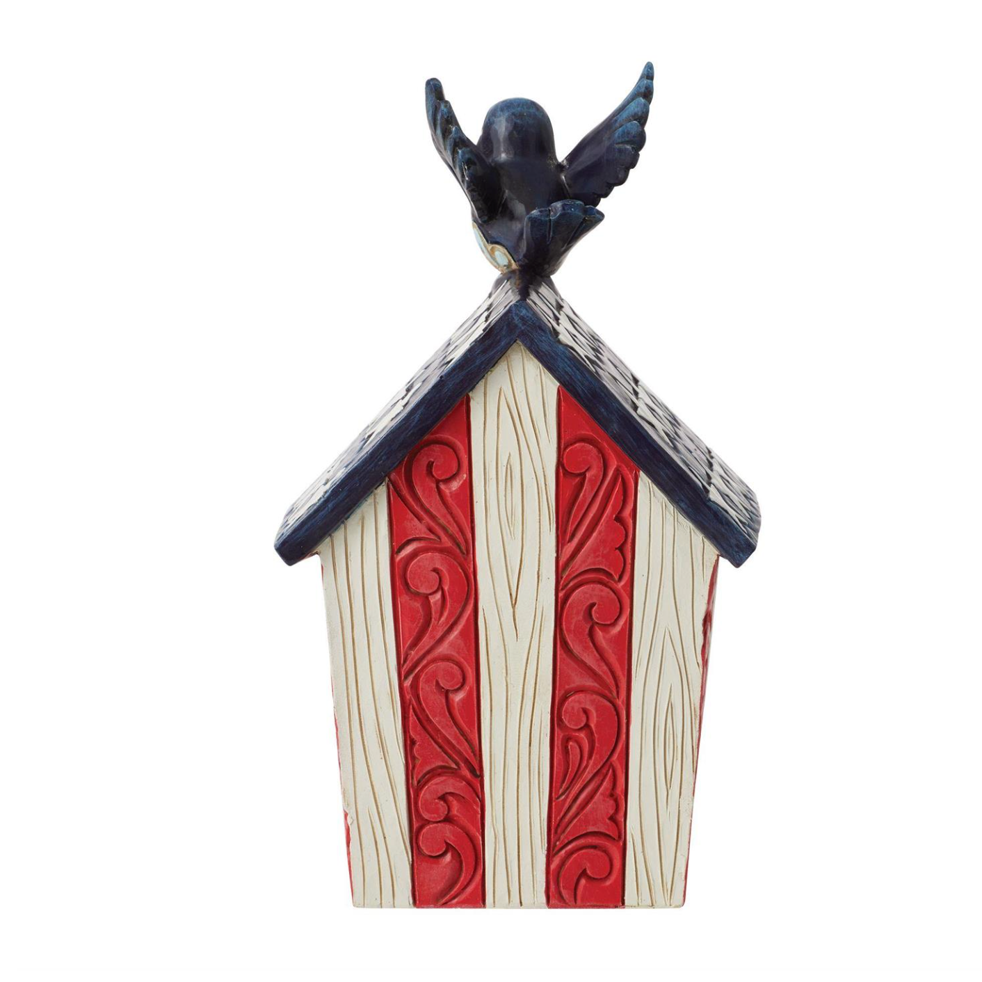 Star Spangled Songbirds Patriotic Birdhouse