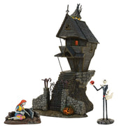 Jack Skellington's House with Jack & Sally Set of 3