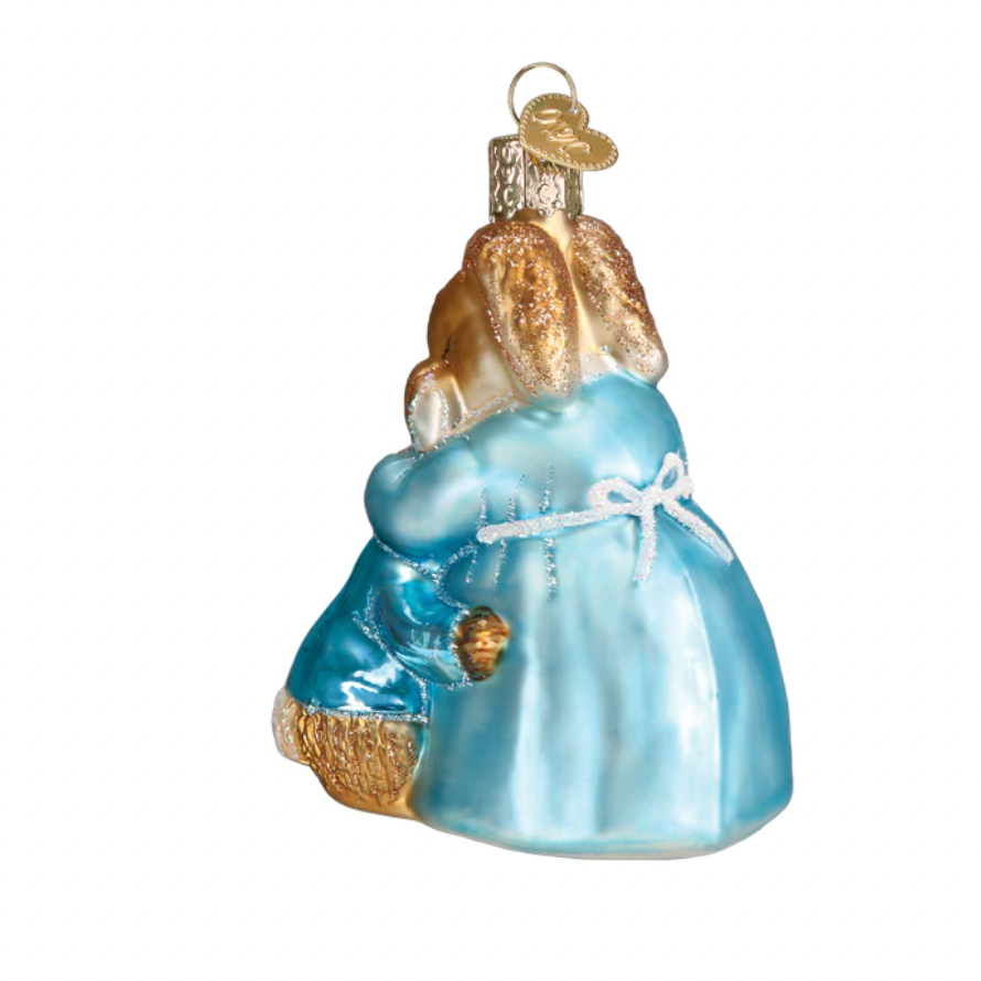 Mrs. Rabbit and Peter Ornament