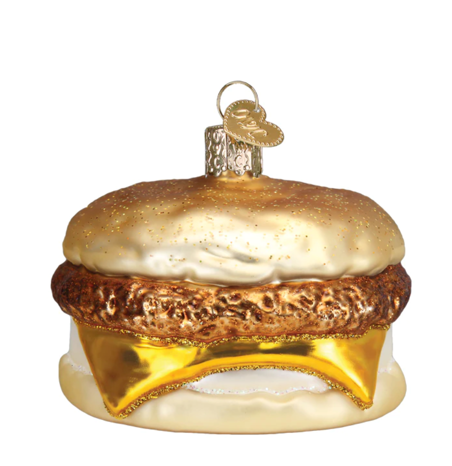 Breakfast Sandwich Ornament