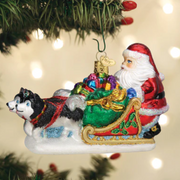 Santa's Dog Sled Ornament