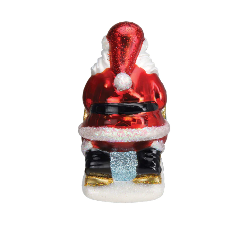 Santa's Dog Sled Ornament