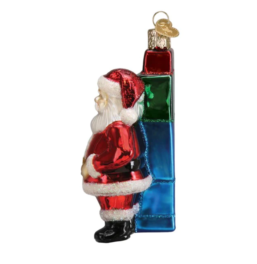 Santa's AI List Bot Ornament