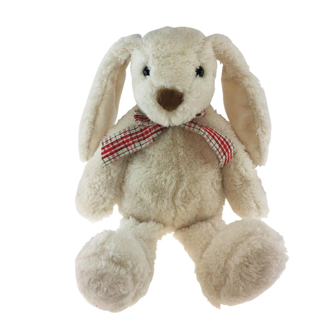 Mini Beige Rabbit with Scarf