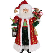Lighted 'O' Tannebaum Santa