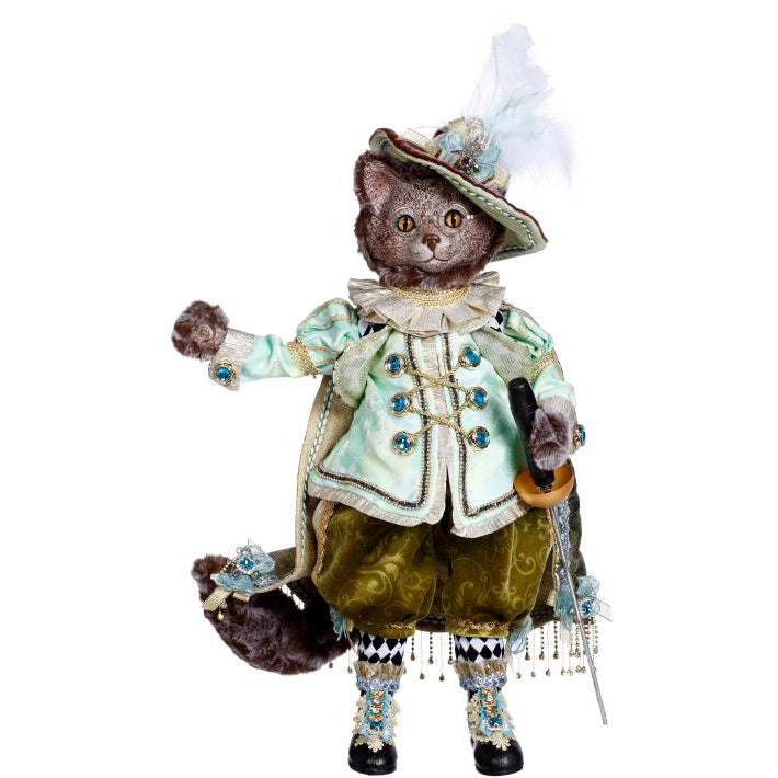 3 Musketeers Cat Swordsman 19.5"