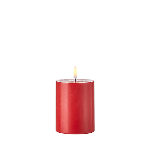 Red Pillar Candle 3 x 5"