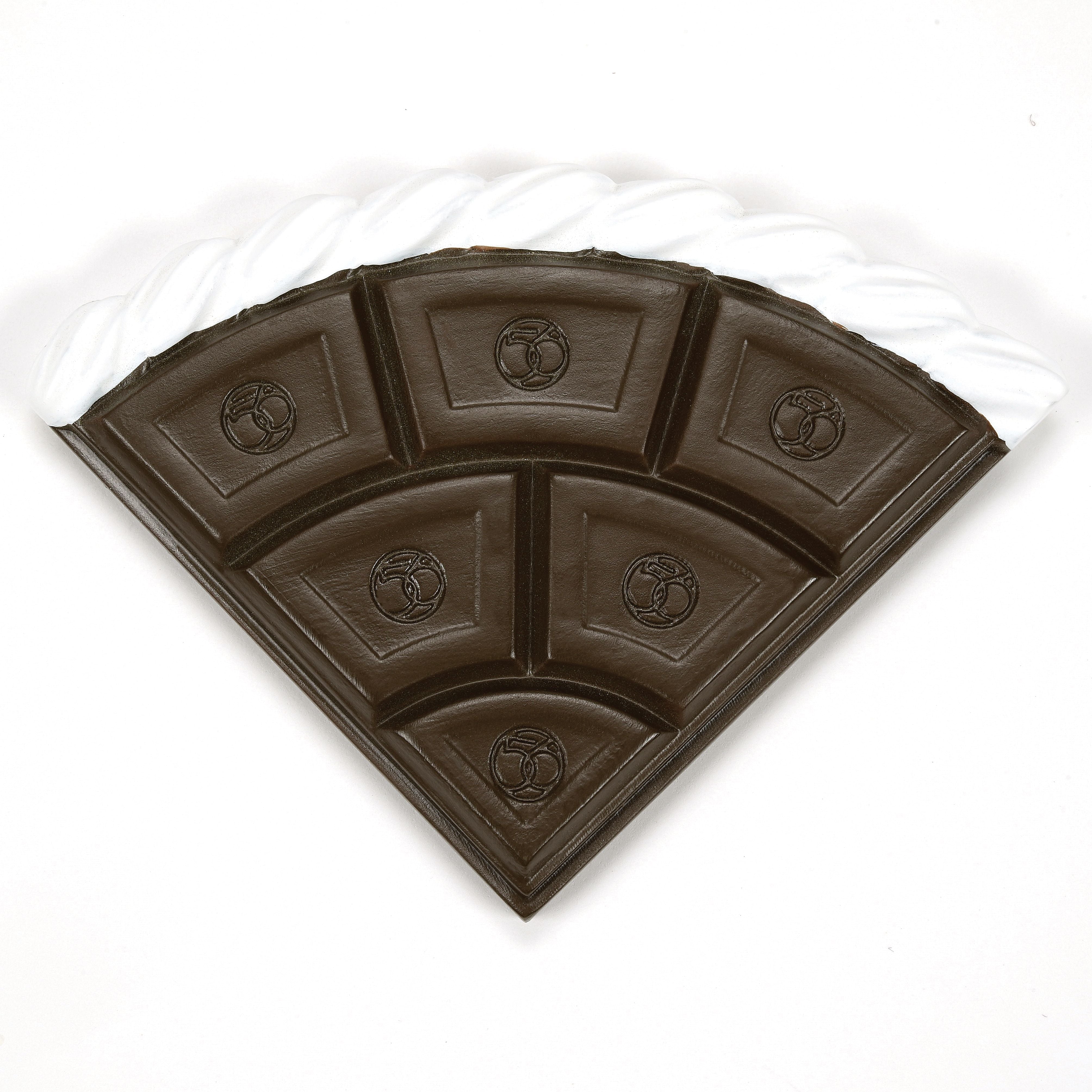 Cocoa & Cream Curved Road Set of 2