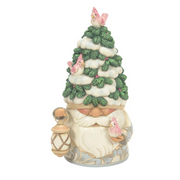 Fir-ever Festive White Woodland Collection Gnome with Evergreen Tree Hat
