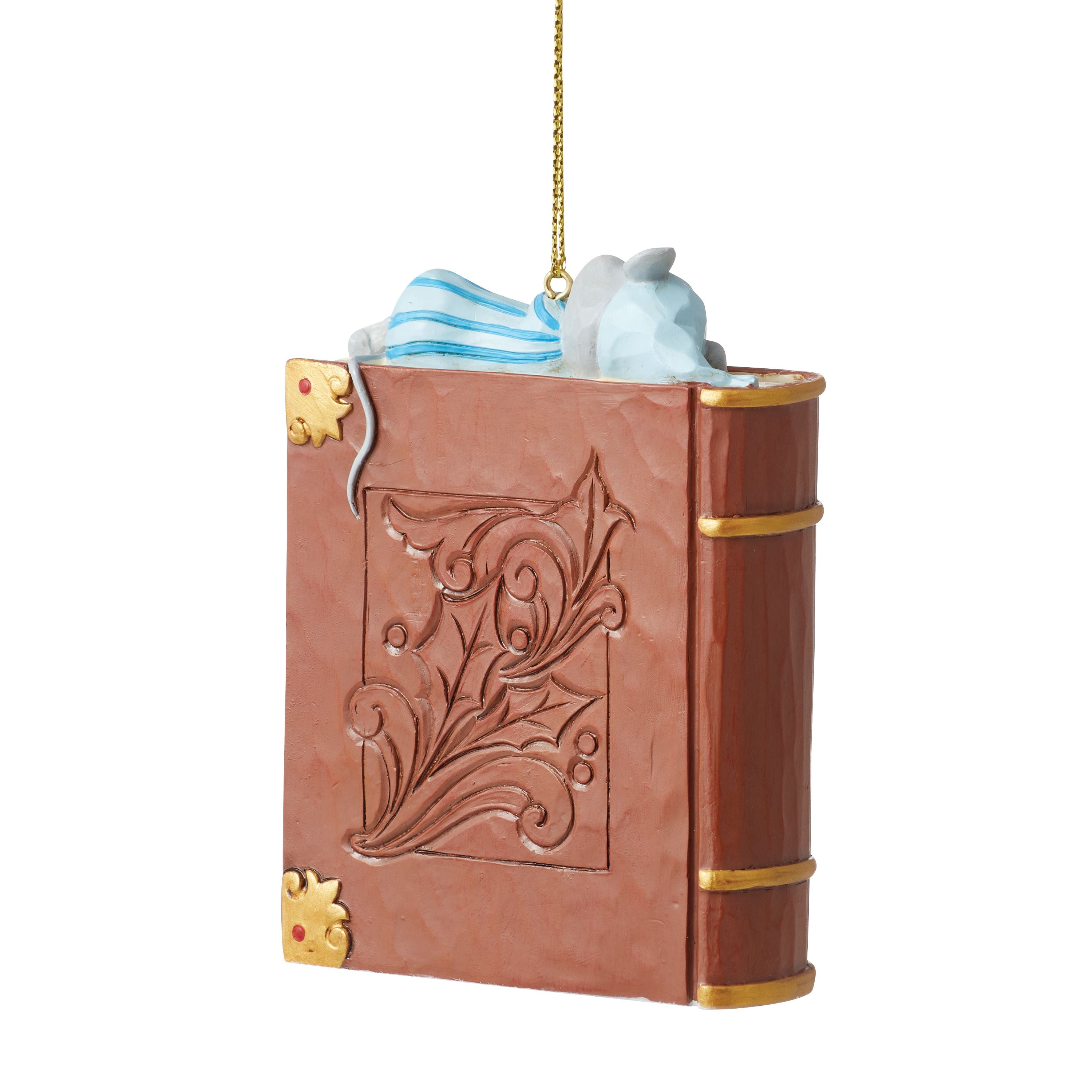 T'was The Night Before Christmas Collection Mouse on Storybook Ornament