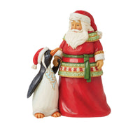 Dear Santa, I've Been Good Santa with Penguin