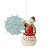 Legend of the Snowflake Snowman 10th Edition Ornament
