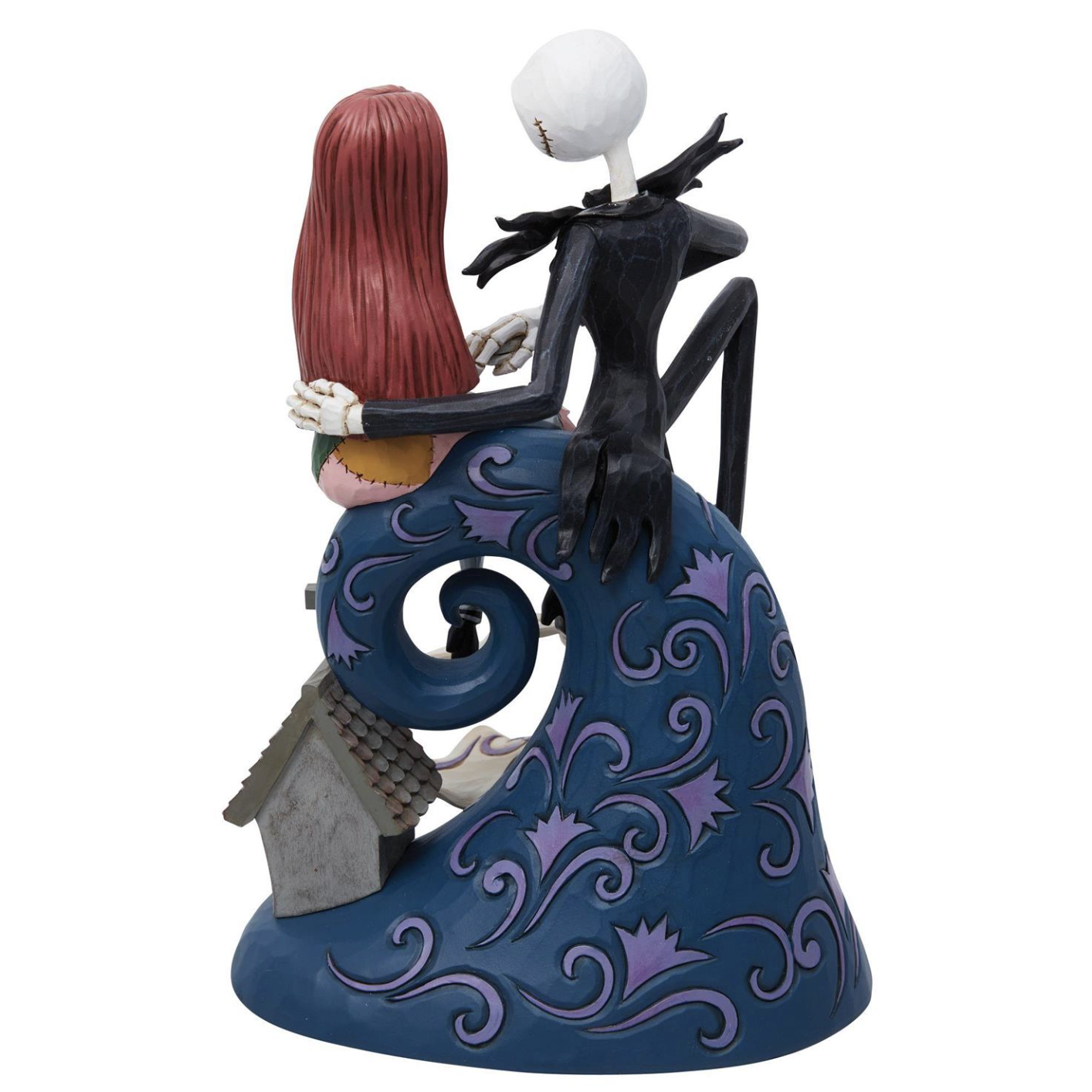 The Nightmare Before Christmas Spiral Hill's Romance Jack, Sally & Zero on Spiral Hill