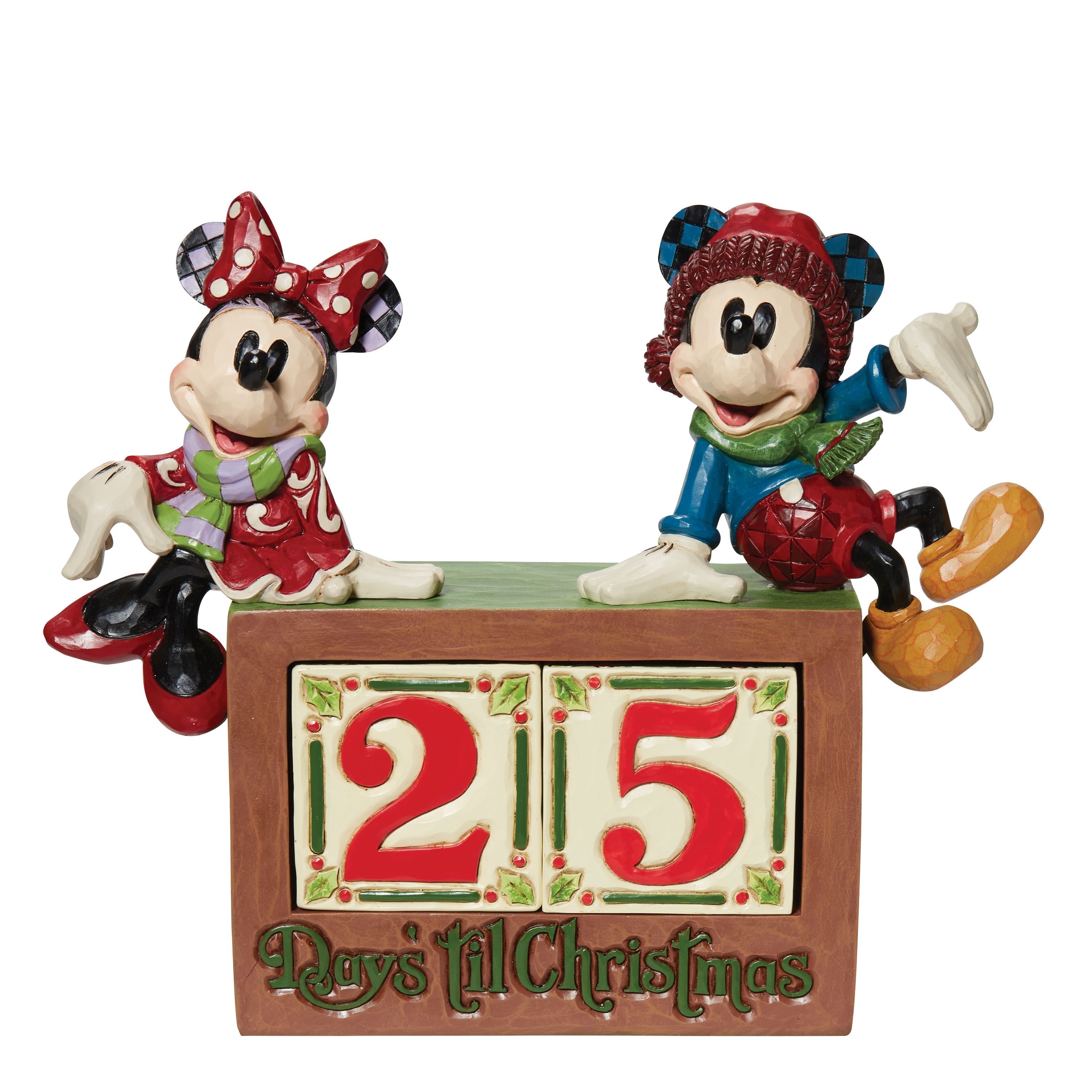 The Christmas Countdown Mickey and Minnie Christmas Calendar
