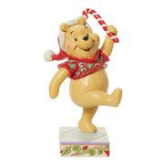 Christmas Sweetie Pooh with Christmas Candycane