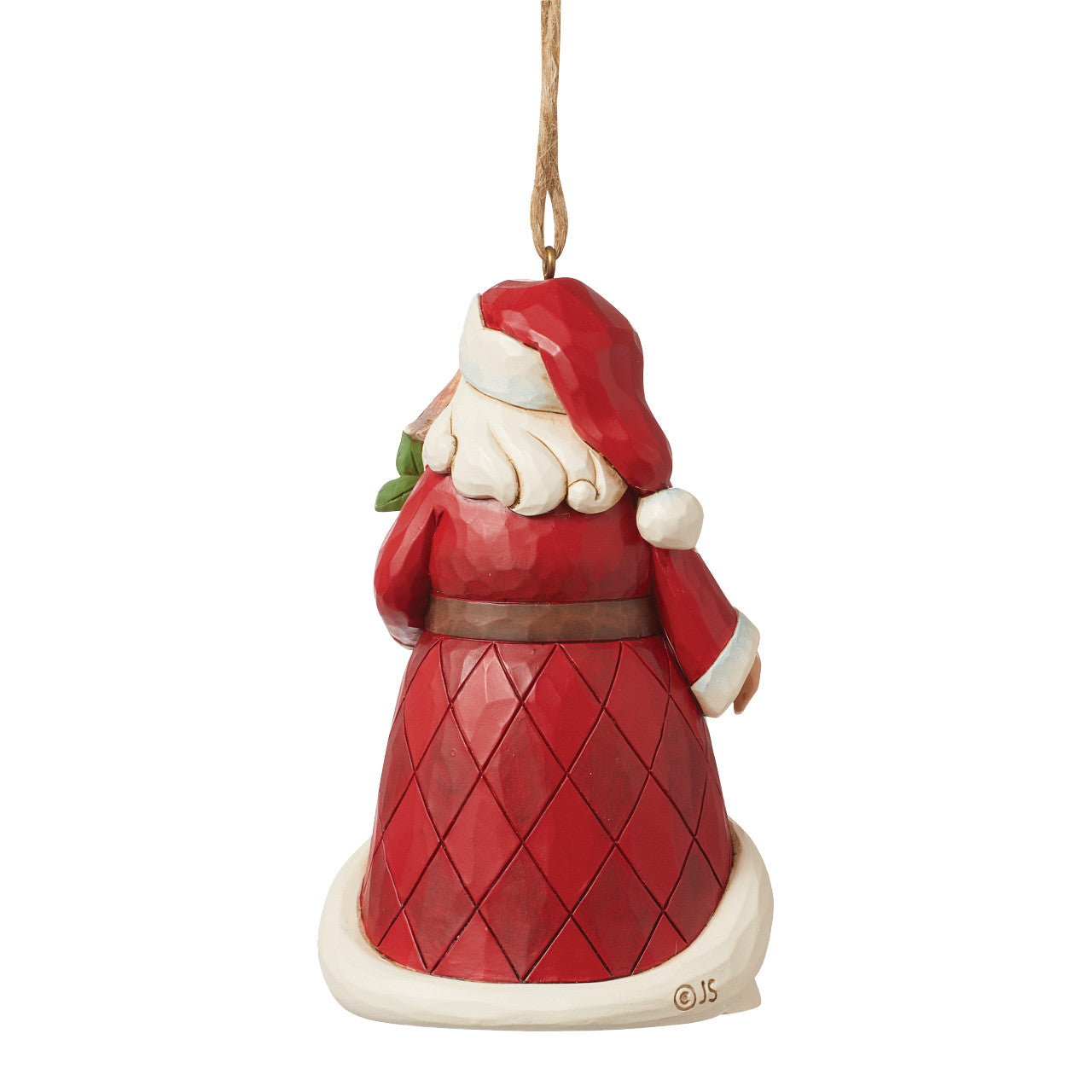A Partridge in a Pear Tree Worldwide Event Santa Ornament