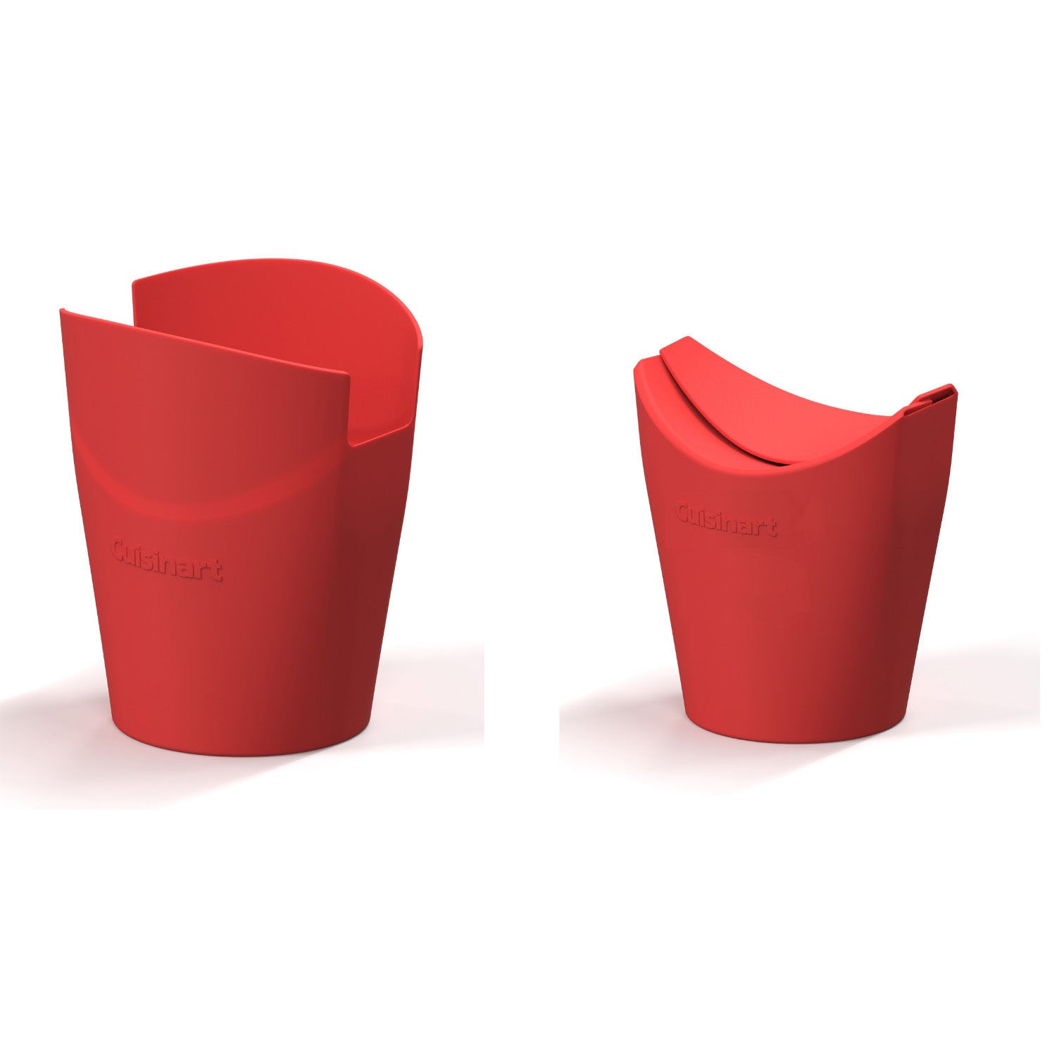 Set of 2 Single Serve Microwave Popcorn Makers