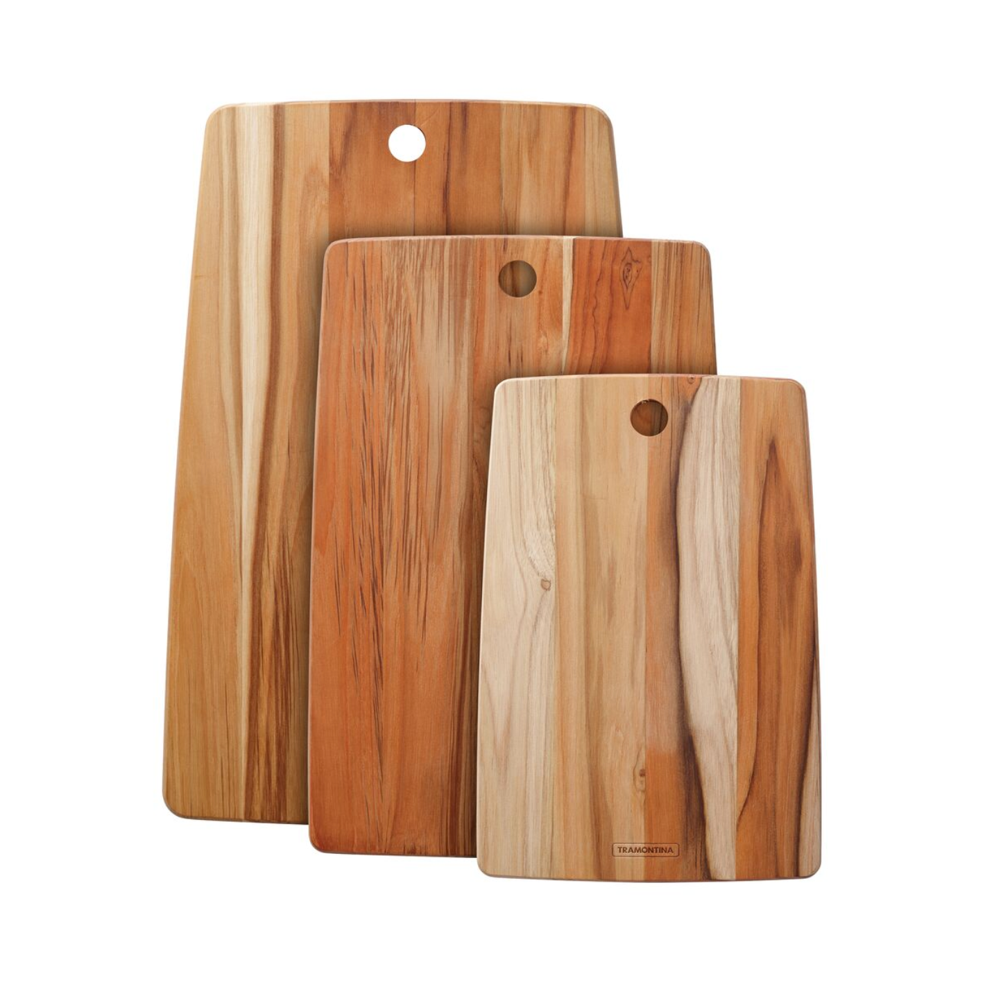 Teak Wood Kitchen Board Set of 3 11", 13.25", 15.75"