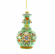 Green Chinoiserie Vase Ornament