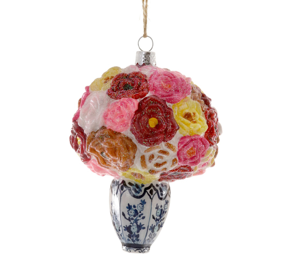 Flower Field Vase Ornament