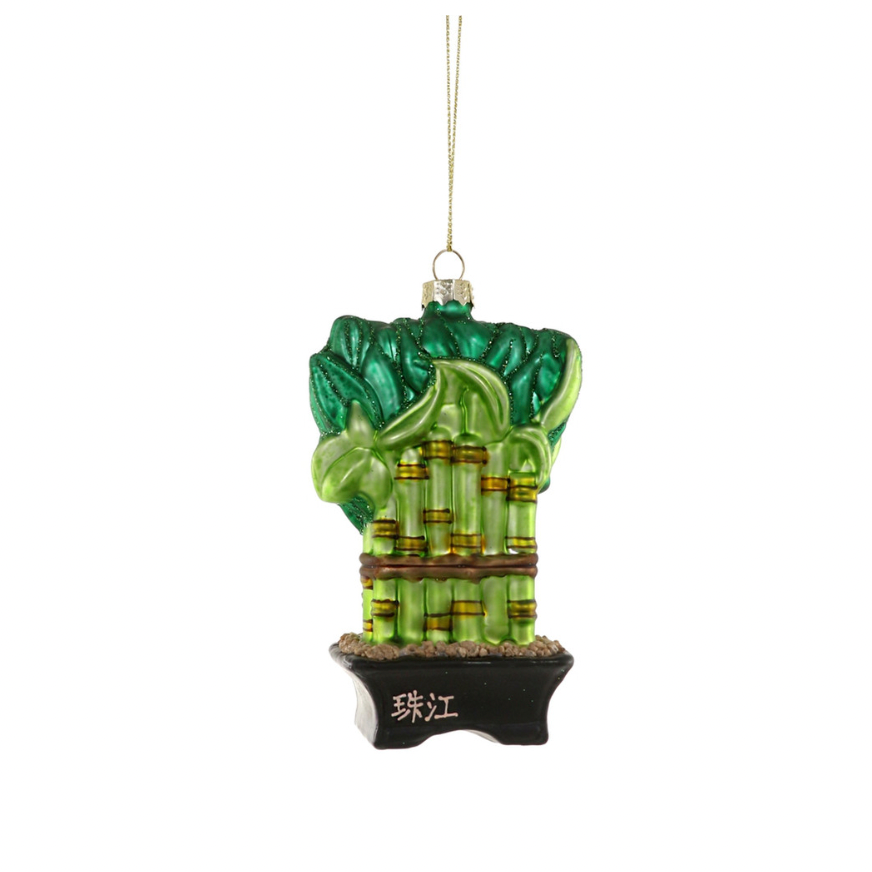 Lucky Bamboo Ornament
