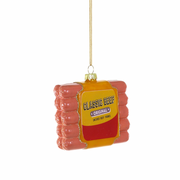 Package of Ballpark Style Hot Dogs Ornament