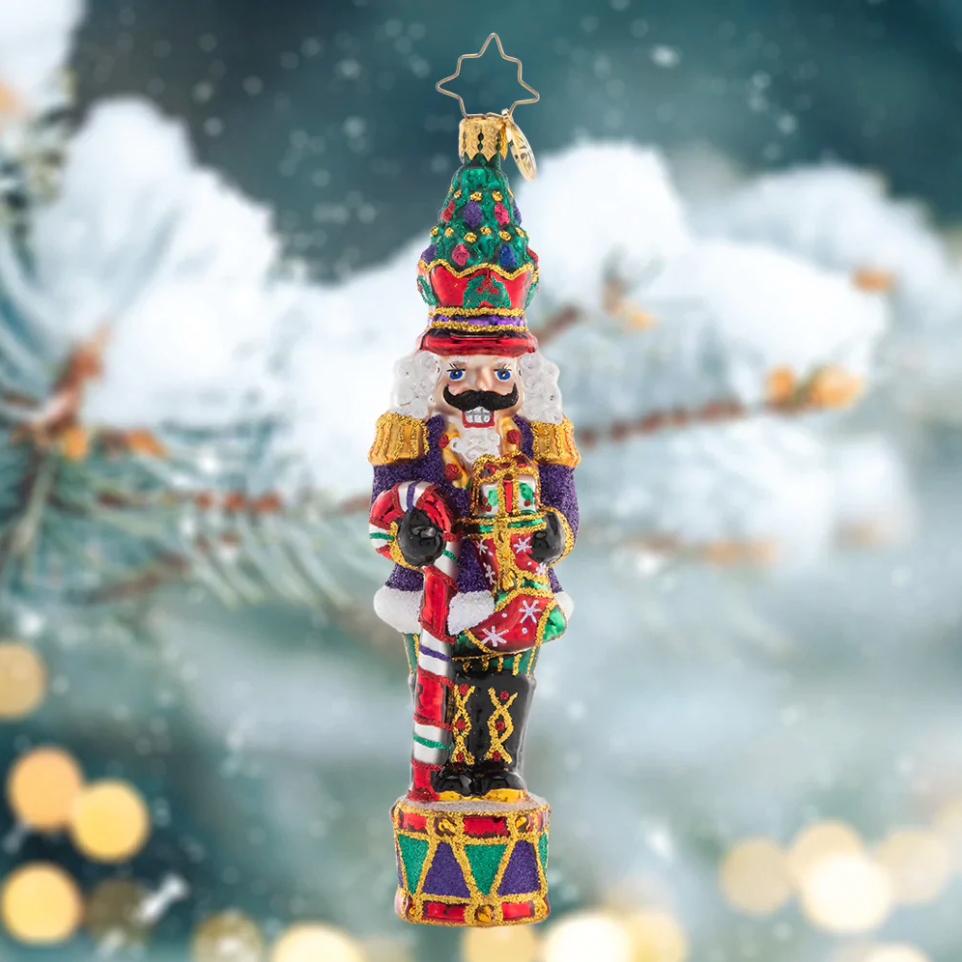 Christmas Commander Nutcracker Ornament