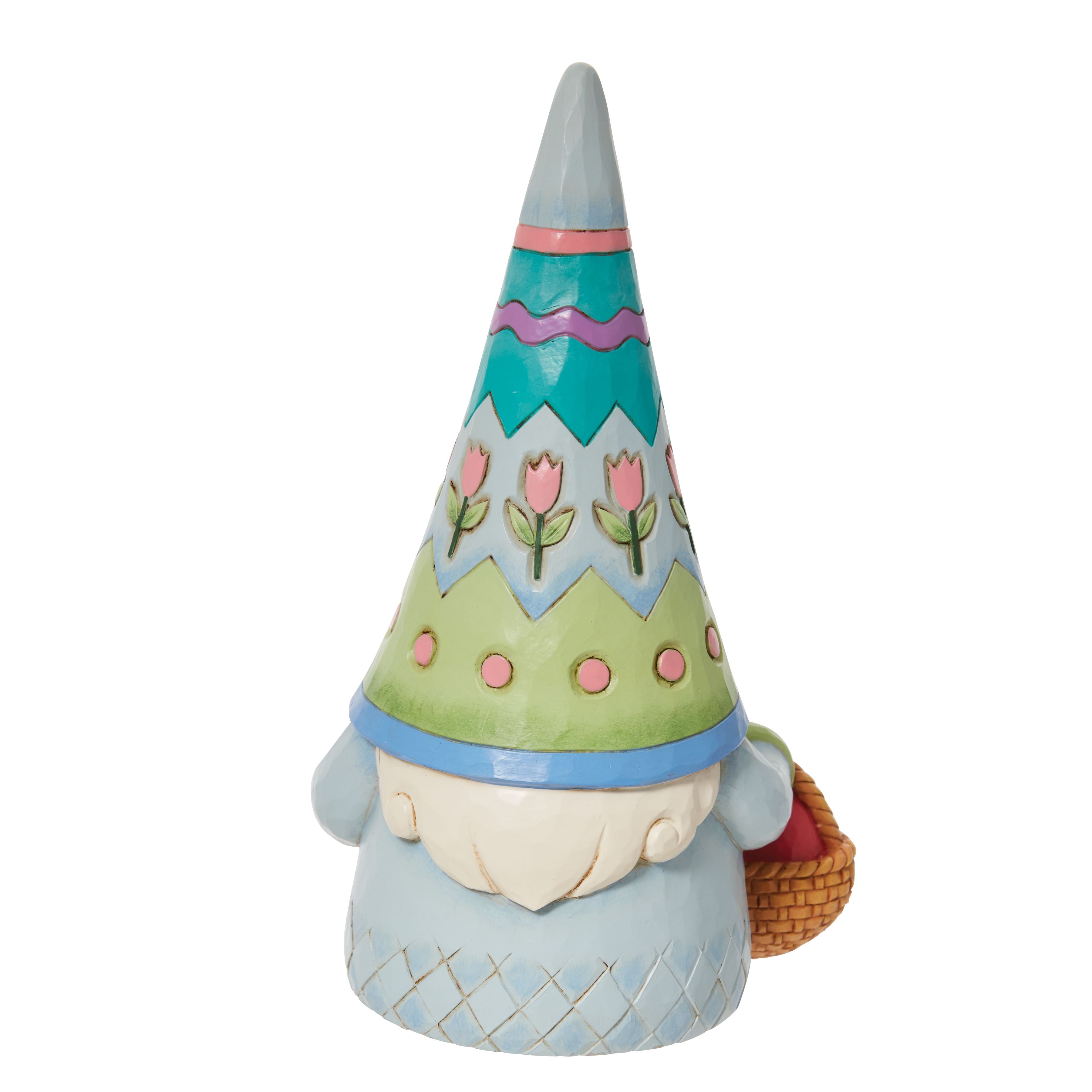 Sweet Easter Charmer Easter Gnome with Chocolate Bunny