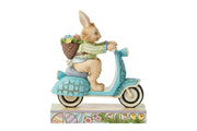 Scooting Towards Easter Easter Bunny on Scooter