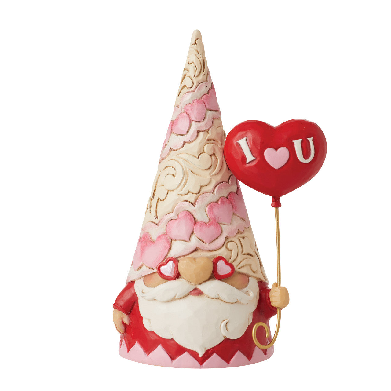 Filled with Love Gnome with Heart Balloon