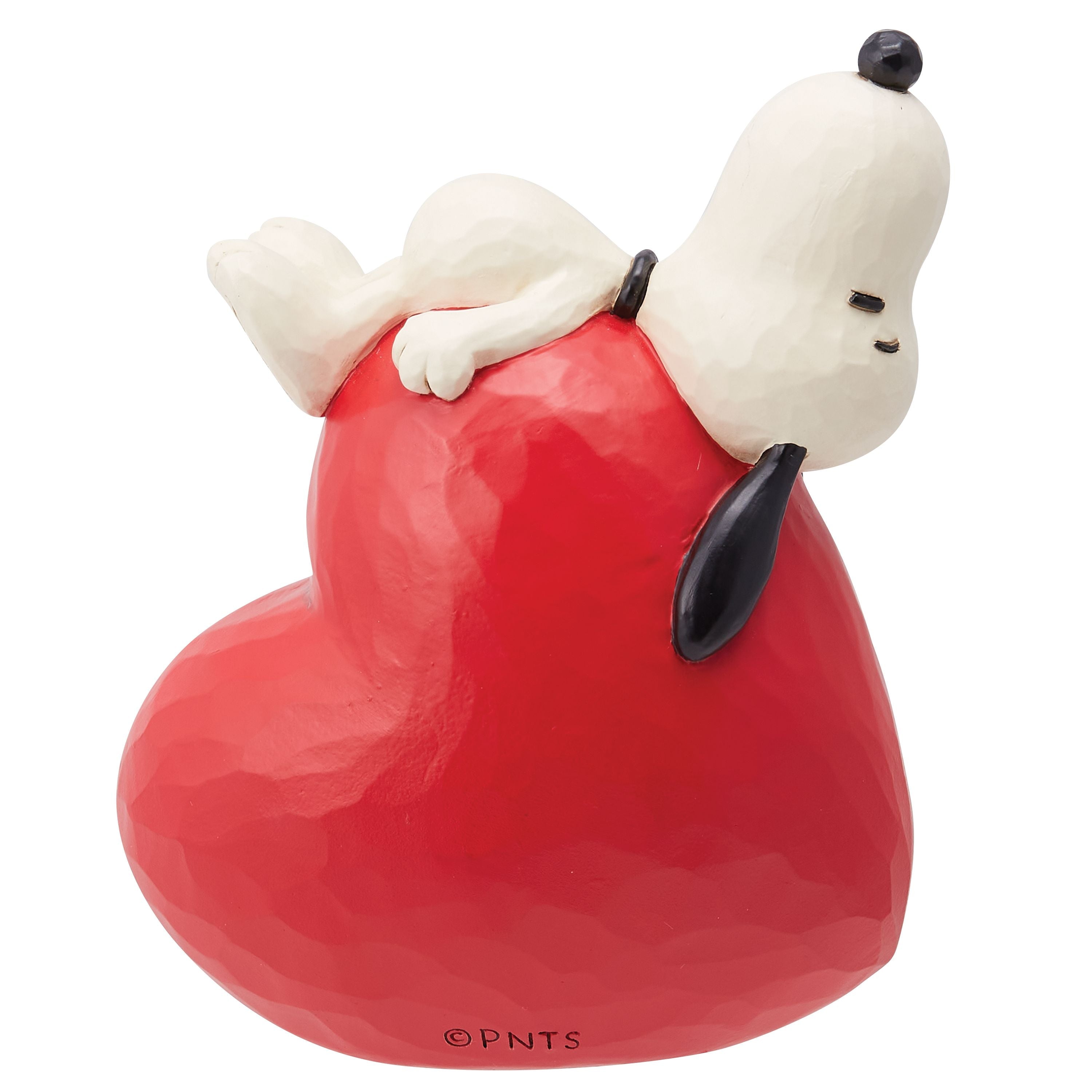 Lovely Dreams Snoopy Laying on Heart