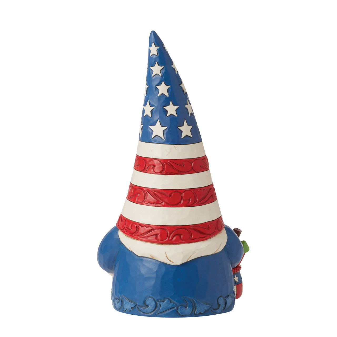 Fireworks and Freedom Patriotic Gnome with Fireworks