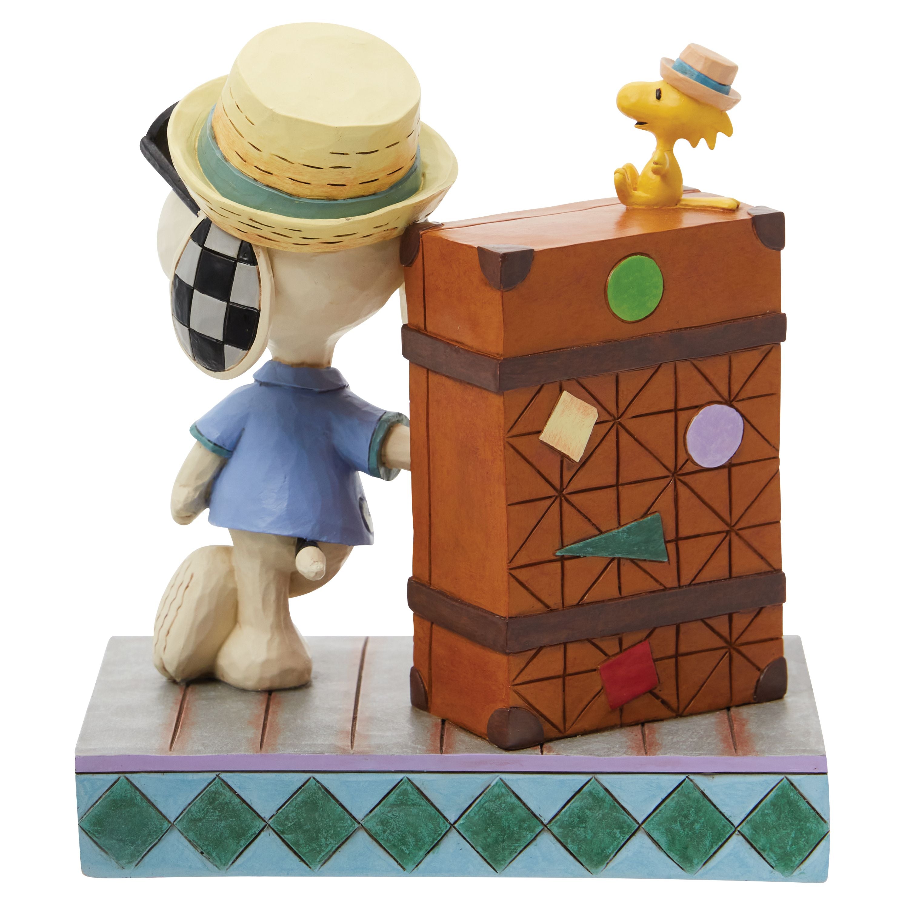 Traveling Pals Snoopy and Woodstock Vacationing