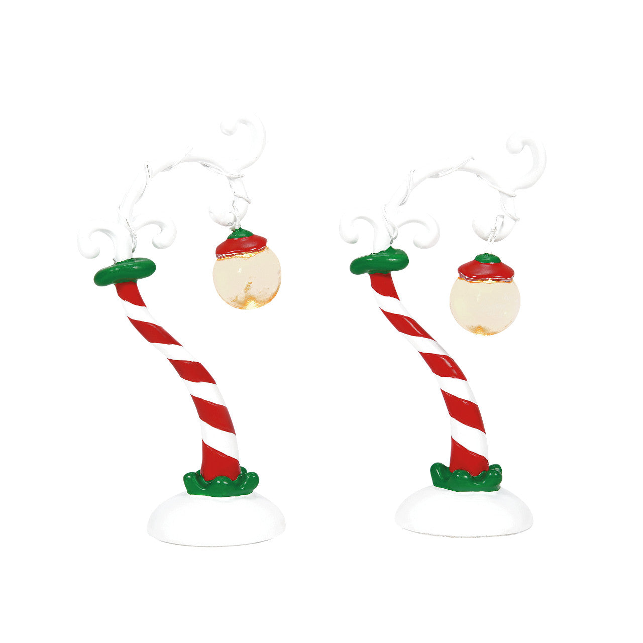 Grinch's Who-Ville Street Lights Set of 2