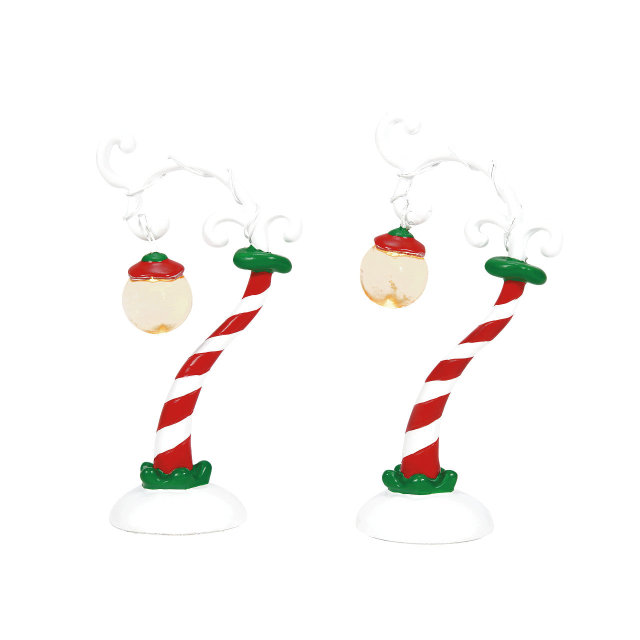 Grinch's Who-Ville Street Lights Set of 2
