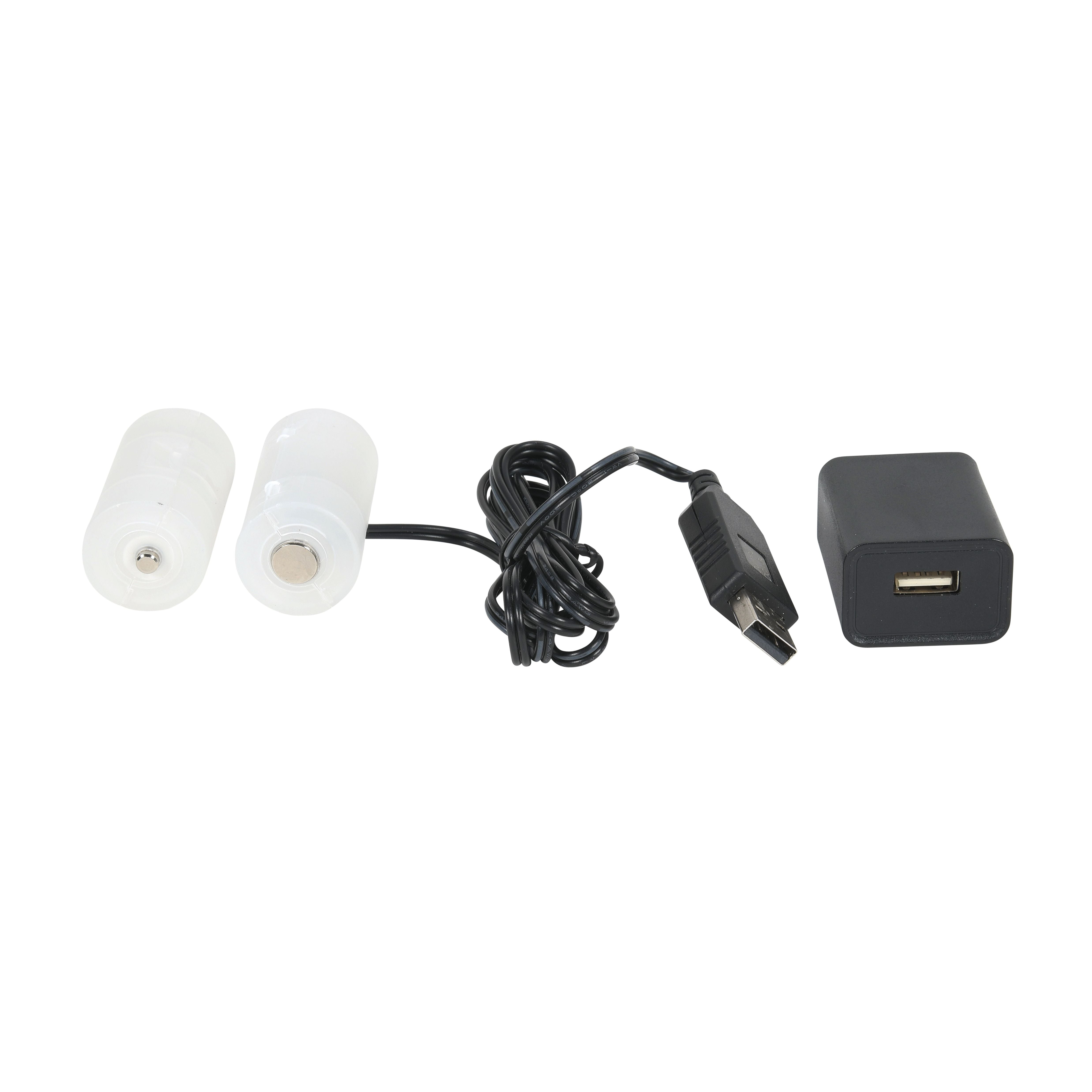 C Type Battery USB Adapter Black