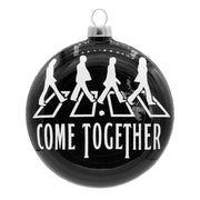 Beatles Come Together Record Ornament